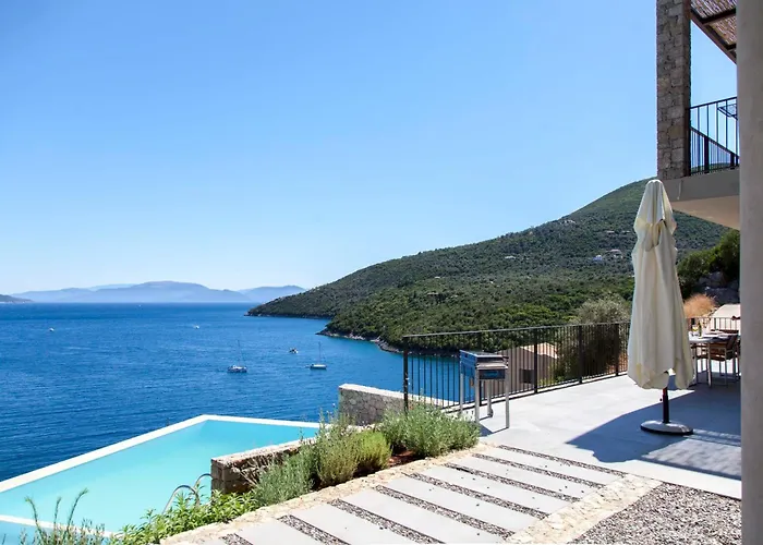 Miro - Luxury With Direct Sea Access For 14 People Villa Sivota